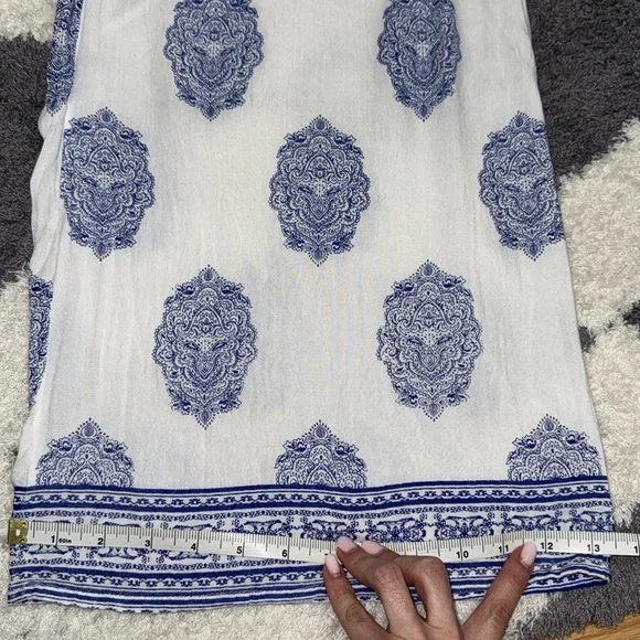 Flowy and lightweight wide leg beach cover up pants size xs - Picture 9 of 13